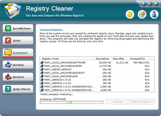 Optimize Windows Registry