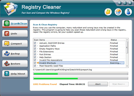 Scan Registry